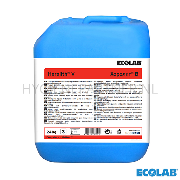 RD151087 Ecolab Horolith V zuur reinigingsmiddel 24 kg (BE)