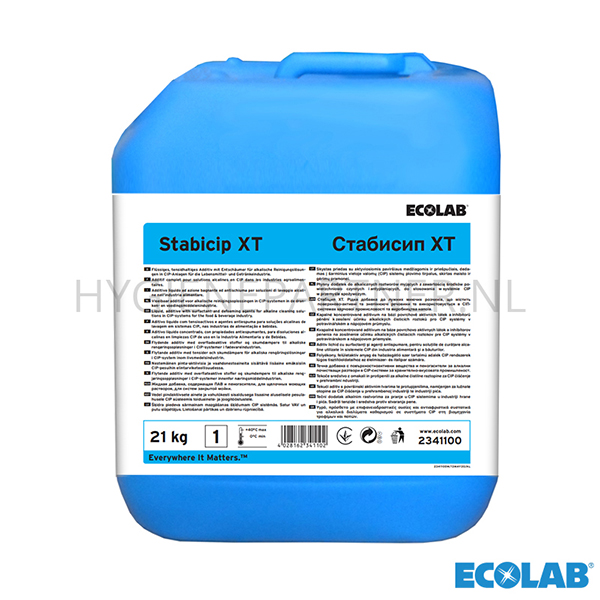 RD151137 Ecolab Stabicip XT reinigingsversterker alkalisch CIP 21 kg