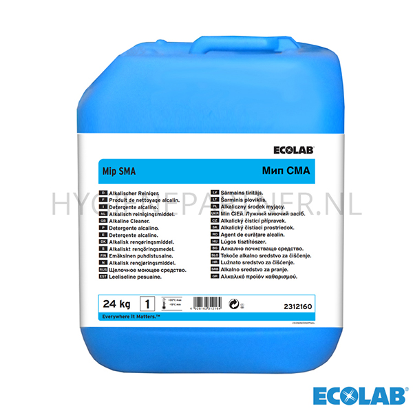 RD151198 Ecolab Mip SMA sterk alkalisch reinigingsmiddel 24 kg (BE)