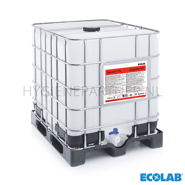 RD151272 Ecolab Horolith FL vloeibaar zuur CIP reinigingsmiddel 1200 kg (BE)