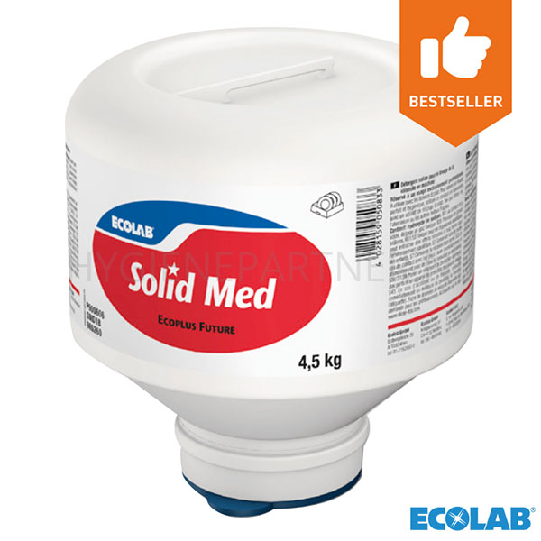RD201010 Ecolab Solid Med vaatwasmiddel en spoelproduct 4500 gr