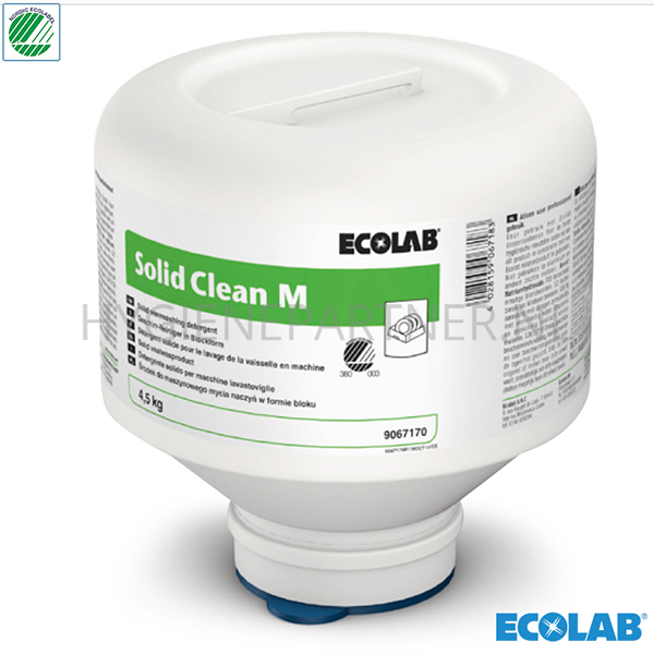 RD201041 Ecolab Solid Clean M supergeconcentreerd vaatwasmiddel 4500 gr
