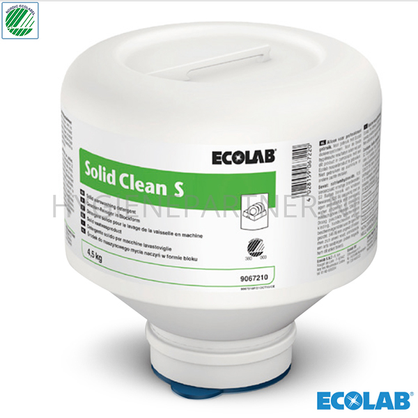 RD201054 Ecolab Solid Clean S supergeconcentreerd vaatwasmiddel 4500 gr
