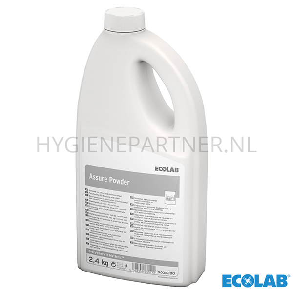 RD201085 Ecolab Assure Powder vaatwasmiddel doos 6x2,4 kg