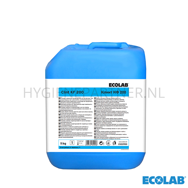 RD251038 Ecolab Clint KF 200 alkalisch reinigingsmiddel 11 kg (BE)