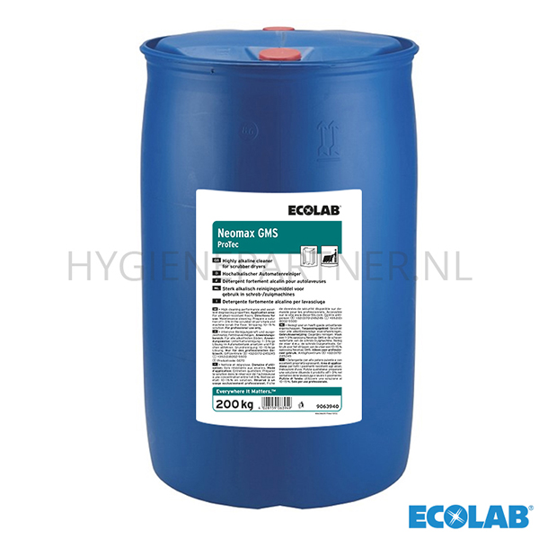 RD301040 Ecolab Neomax GMS sterk alkalische vloerreiniger 200 kg