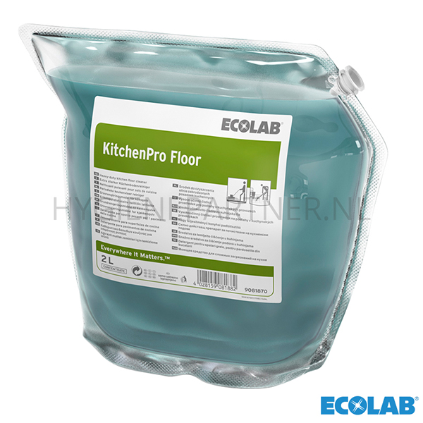 RD301099 Ecolab KitchenPro Floor vloerreiniger 2x2 liter