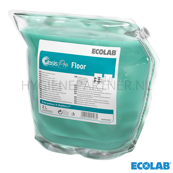 RD301105 Ecolab Oasis Pro Floor vloerreiniger 2x2 liter