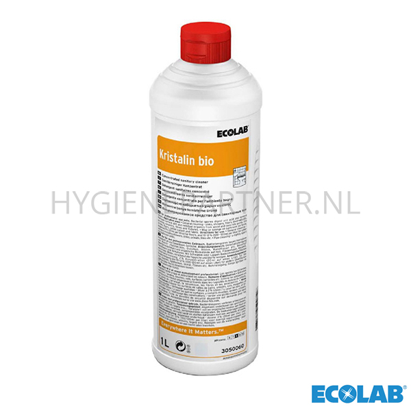 RD401049 Ecolab Kristalin Bio alkalische sanitairreiniger 6x1 liter