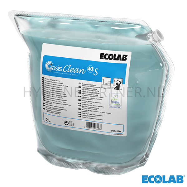 RD451035 Ecolab Oasis Clean 40 S allesreiniger 2x2 liter