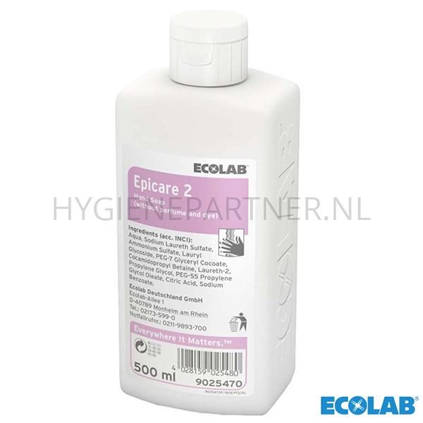 114088.000 Ecolab Epicare 2 handlotion ongeparfumeerd 500 ml