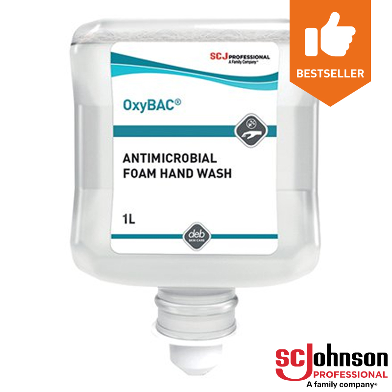 RD601109 Deb OxyBAC FOAM Wash handzeep 1000 ml