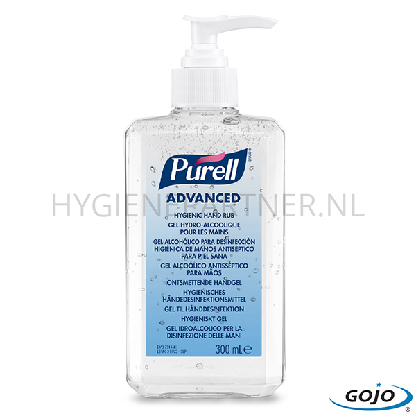 RD601236 Gojo Purell Advanced Hand Sanitizer Gel handdesinfectie 60 ml
