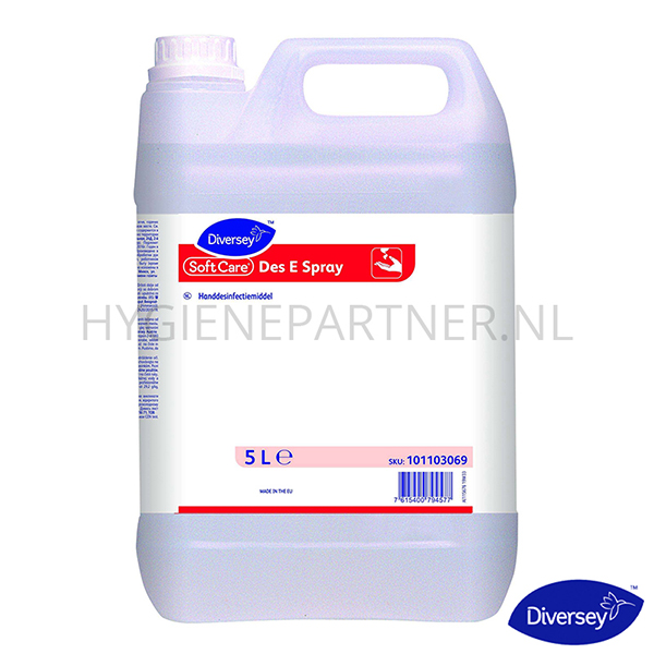 RD601159 Diversey Soft Care Des E Spray H5 handdesinfectiemiddel 5 liter