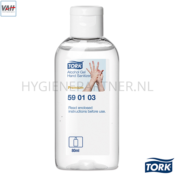 RD601172 Tork Alcohol Gel voor handdesinfectie Biocide S1 80 ml
