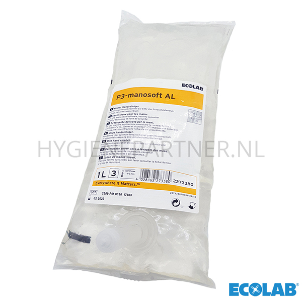 RD601207 Ecolab P3-manosoft AL milde handreiniger 1 liter