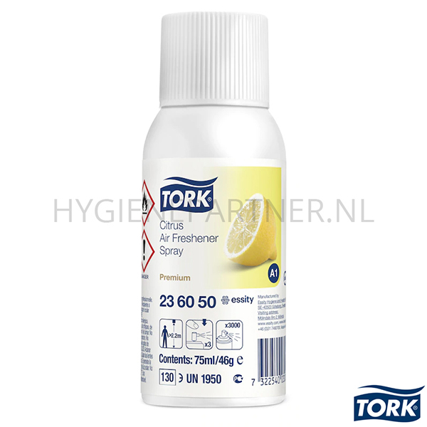 RD651061 Tork luchtverfrisser spray citrusgeur voor A1 dispenser