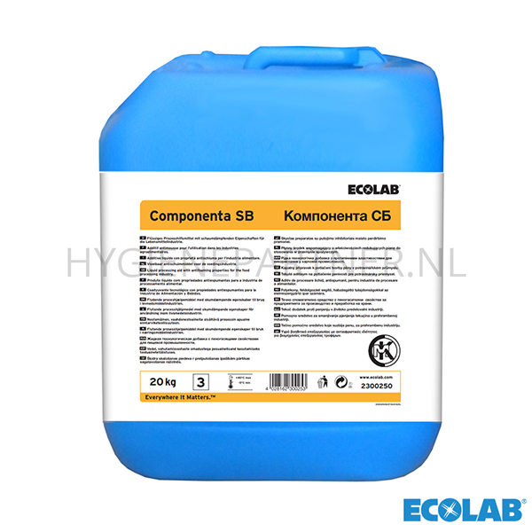 RD701020 Ecolab Componenta SB neutraal antischuim middel CIP 20 kg (BE)