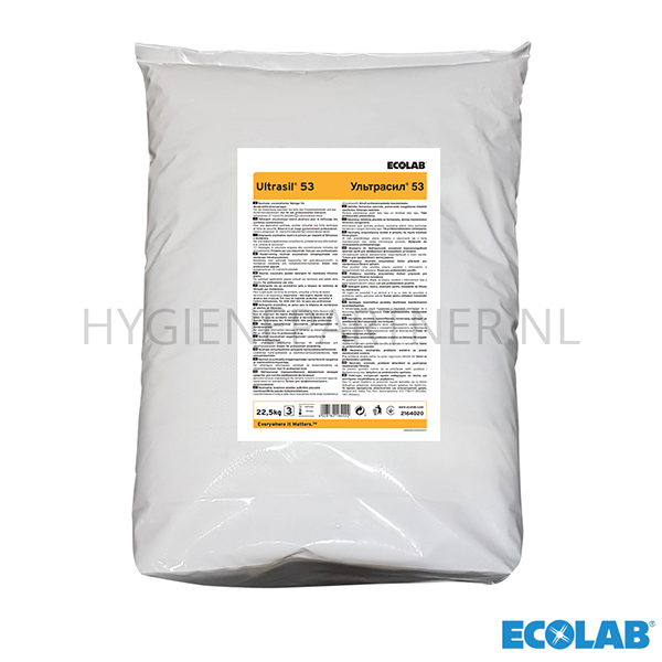 RD751031 Ecolab Ultrasil 53 poedervormig neutraal membraan reinigingsmiddel zak 22,5 kg (BE)