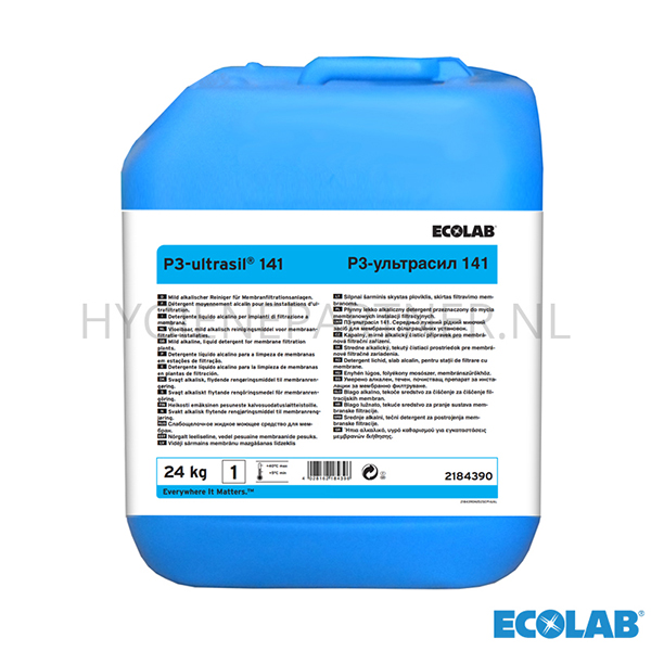RD751009 Ecolab Ultrasil 141 licht alkalisch reinigingsmiddel 24 kg
