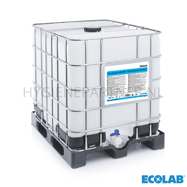 RD751094 Ecolab P3-Ultrasil 69 NEW vloeibaar neutraal membraan reinigingsmiddel container 1200 kg (BE)