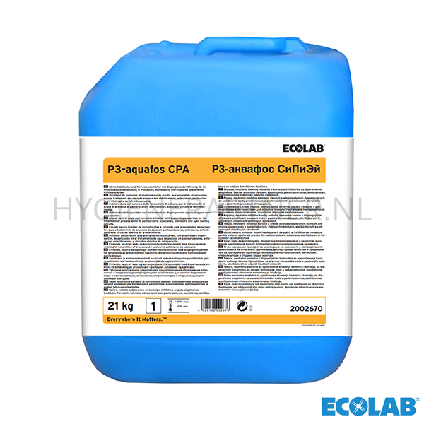 RD851007 Ecolab P3-Aquafos CPA proceswater behandeling 21 kg