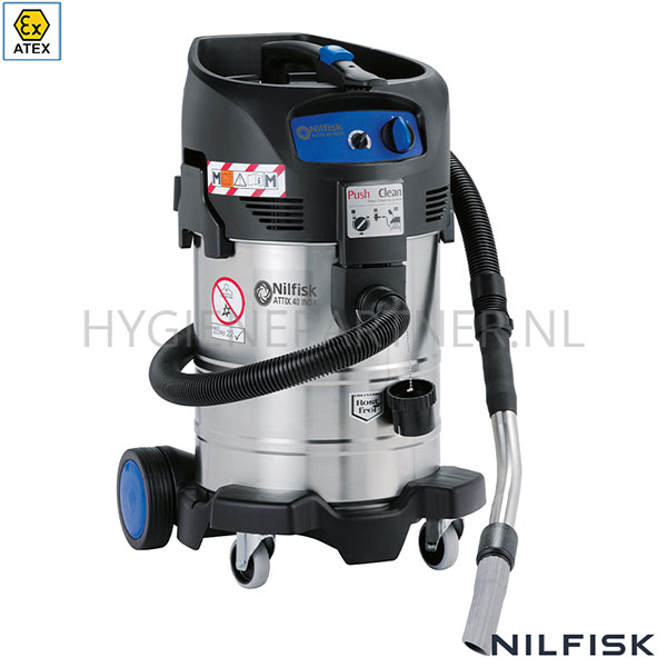114889.000 Nilfisk ATTIX 40-0M PC TYPE 22 veiligheidszuiger M-klasse ATEX Zone 22