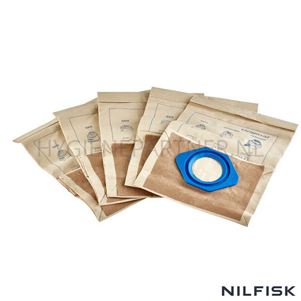 RT421331 Nilfisk stofzuigerzakken papiercassette GS 80-90