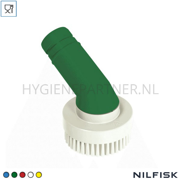 RT421487-20 Nilfisk opzetstuk ronde borstel D50 FDA 50 mm groen