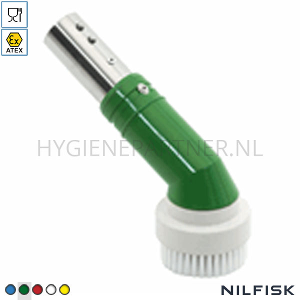 RT421573-20 Nilfisk ronde borstel FDA D40 ATEX II2GD groen