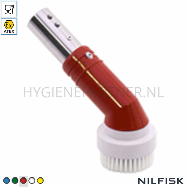 RT421573-40 Nilfisk ronde borstel FDA D40 ATEX II2GD rood