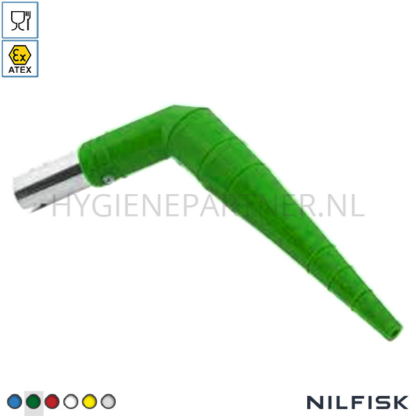 RT421593-20 Nilfisk conische tool siliconen FDA D40 ATEX II2D groen