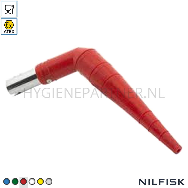 RT421593-40 Nilfisk conische tool siliconen FDA D40 ATEX II2D rood