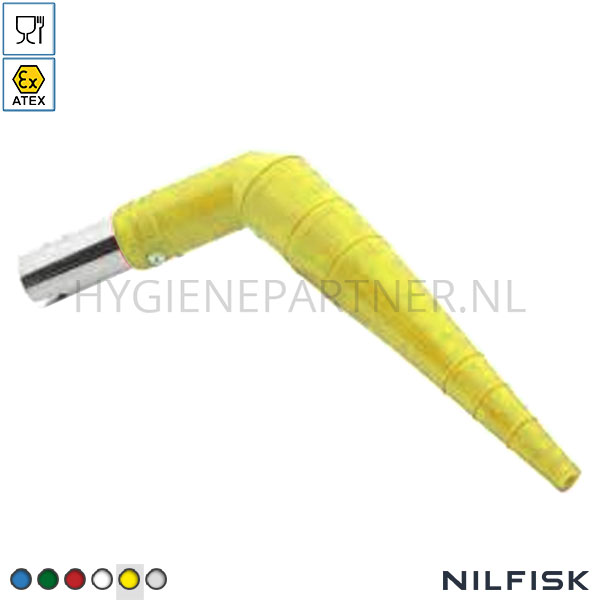RT421593-60 Nilfisk conische tool siliconen FDA D40 ATEX II2D geel