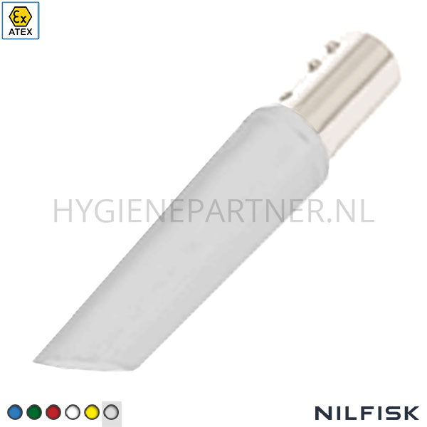 RT427902 Nilfisk cone siliconen compleet D40 ATEX II2D transparant