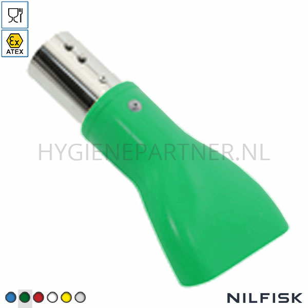 RT427903-20 Nilfisk mondstuk siliconen FDA D40 ATEX II2D groen