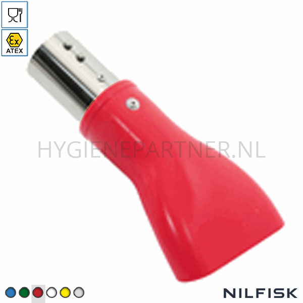 RT427903-40 Nilfisk mondstuk siliconen FDA D40 ATEX II2D rood