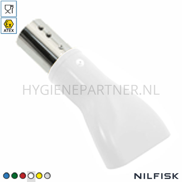 RT427903-50 Nilfisk mondstuk siliconen FDA D40 ATEX II2D wit