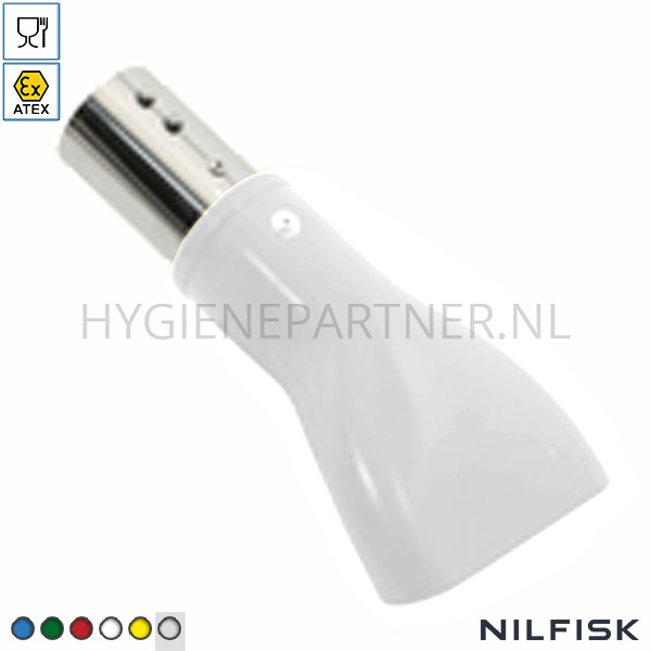 RT427903 Nilfisk mondstuk siliconen FDA D40 ATEX II2D transparant