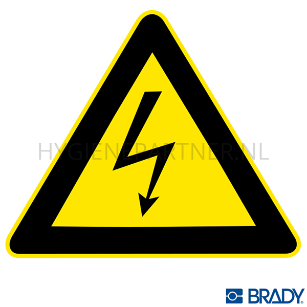 SB051068 Sticker gevaarlijke elektrische spanning PIC 307