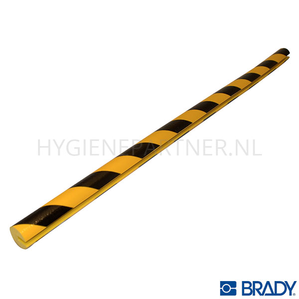 SB301023 Stootband PU type B 40x1000 mm geel/zwart