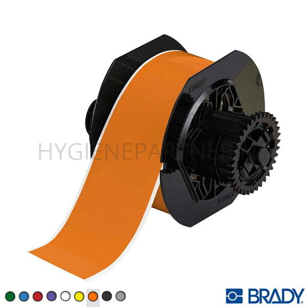 SB501004-70 Tape vinyl Brady B30C-2250-595-OR 57 mm oranje