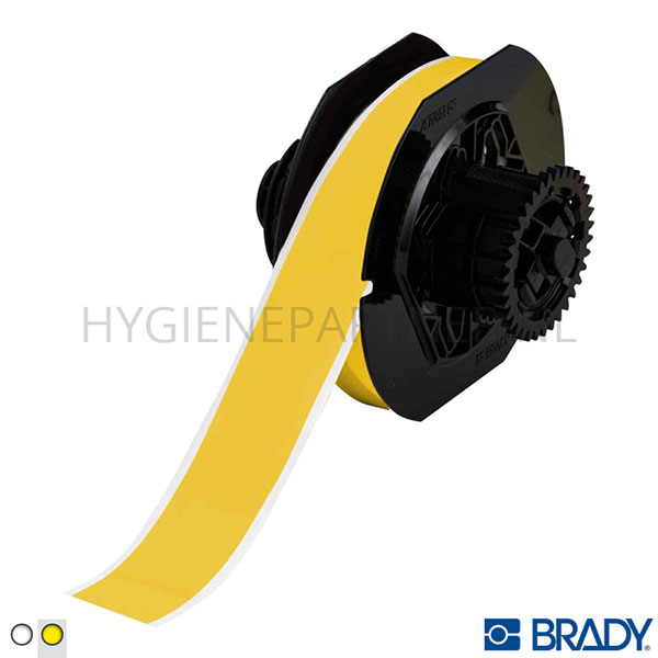 SB501021-60 Tape ToughWash Brady B30C-1125-855-YL 28,58 mm geel