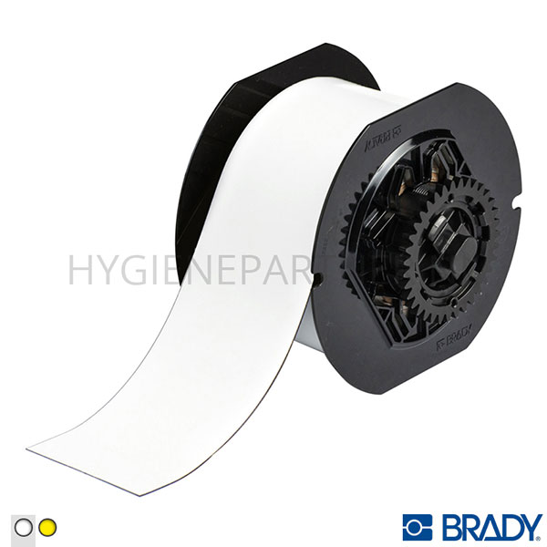SB501028-50 Tape magnetisch Brady B30C-2500-509-WT 64 mm wit