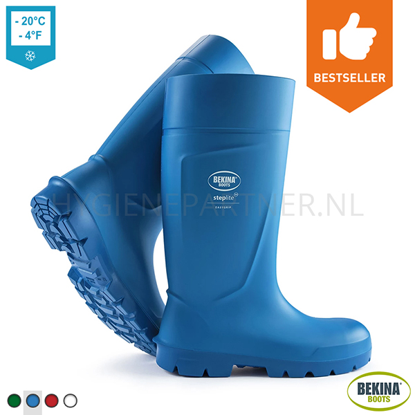 105488.030 Bekina Steplite EasyGrip veiligheidslaars food S4 CI SRC blauw