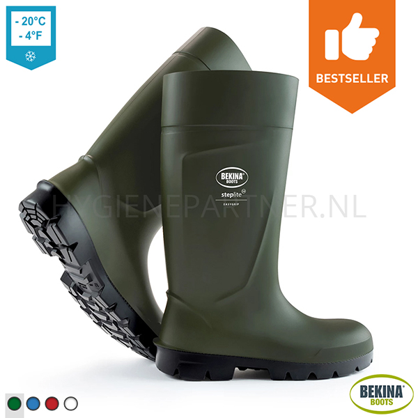 105488.020 Bekina Steplite EasyGrip veiligheidslaars food S4 CI SRC groen