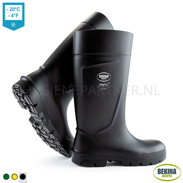 105491.090 Bekina Steplite EasyGrip veiligheidslaars food S5 CI SRC zwart
