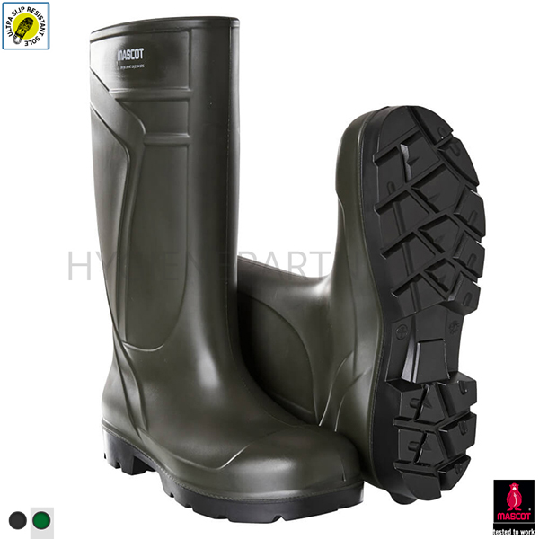 108067.021 Mascot Footwear F0852-703 veiligheidslaarzen PU Cover S5 SRC groen