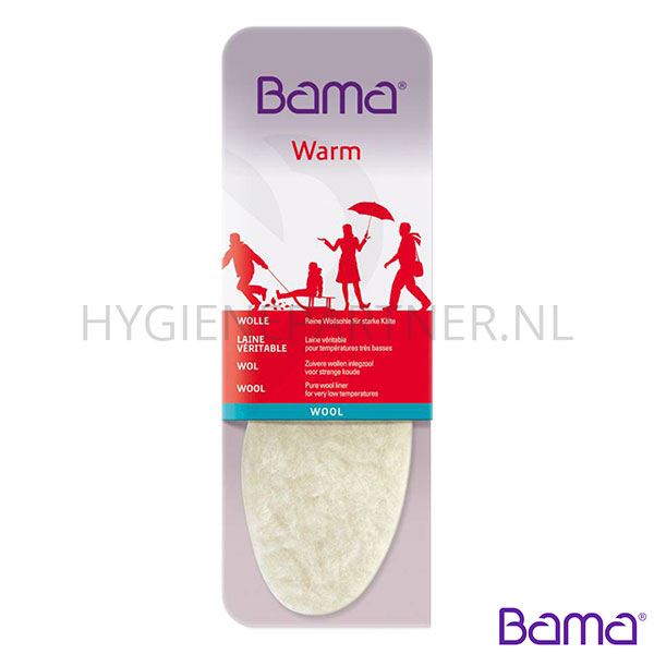 schroot Intensief Aanvankelijk Bama Wool Warm inlegzool | Hygienepartner.nl