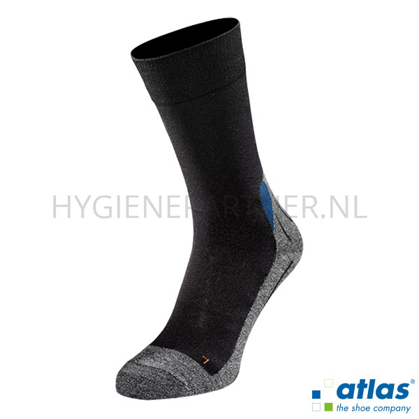 SC901133 Atlas Workwear sokken zwart-grijs